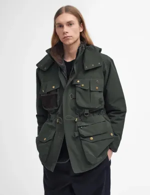 Editors Choice Barbour Heritage Dryfly Waterproof Jacket - Sage Green  Almost Gone!