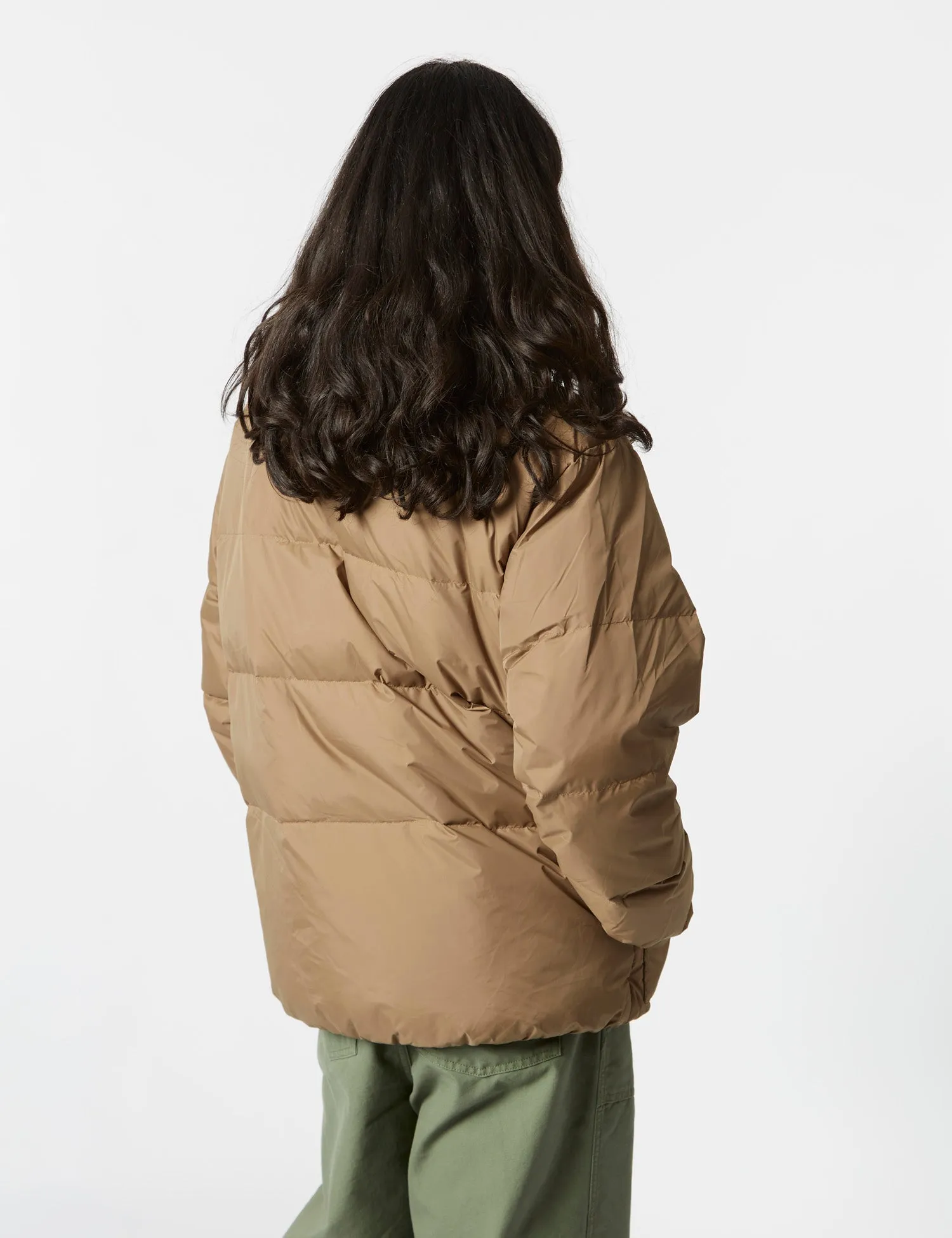 Editors Choice Stan Ray Down Jacket (Removable Hood) - Dusk Khaki  Limited Availability!