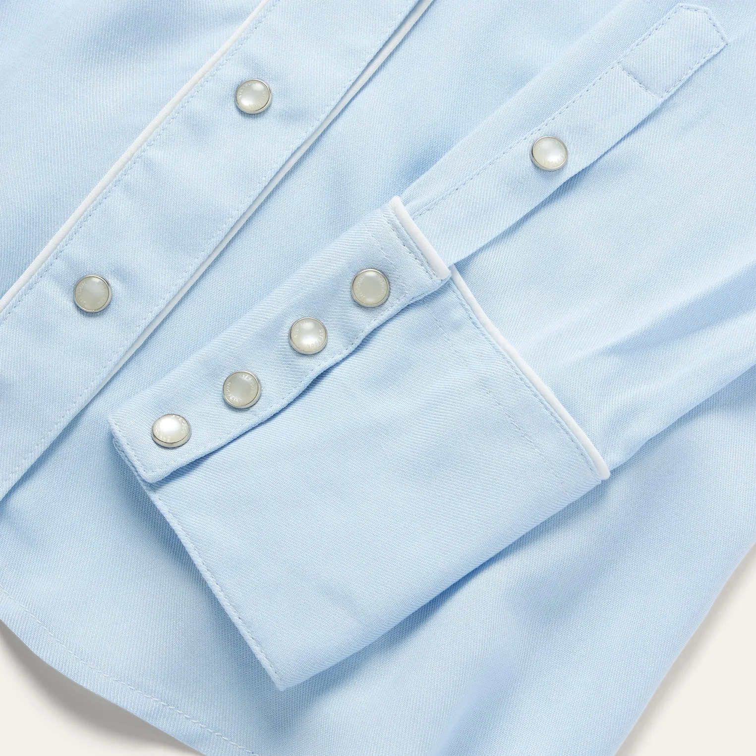 Embroidered Retro Western Shirt -STETSON
