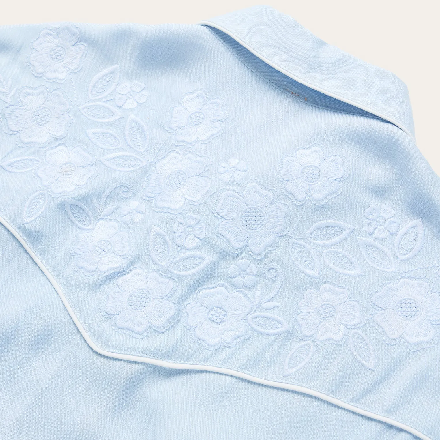Embroidered Retro Western Shirt -STETSON