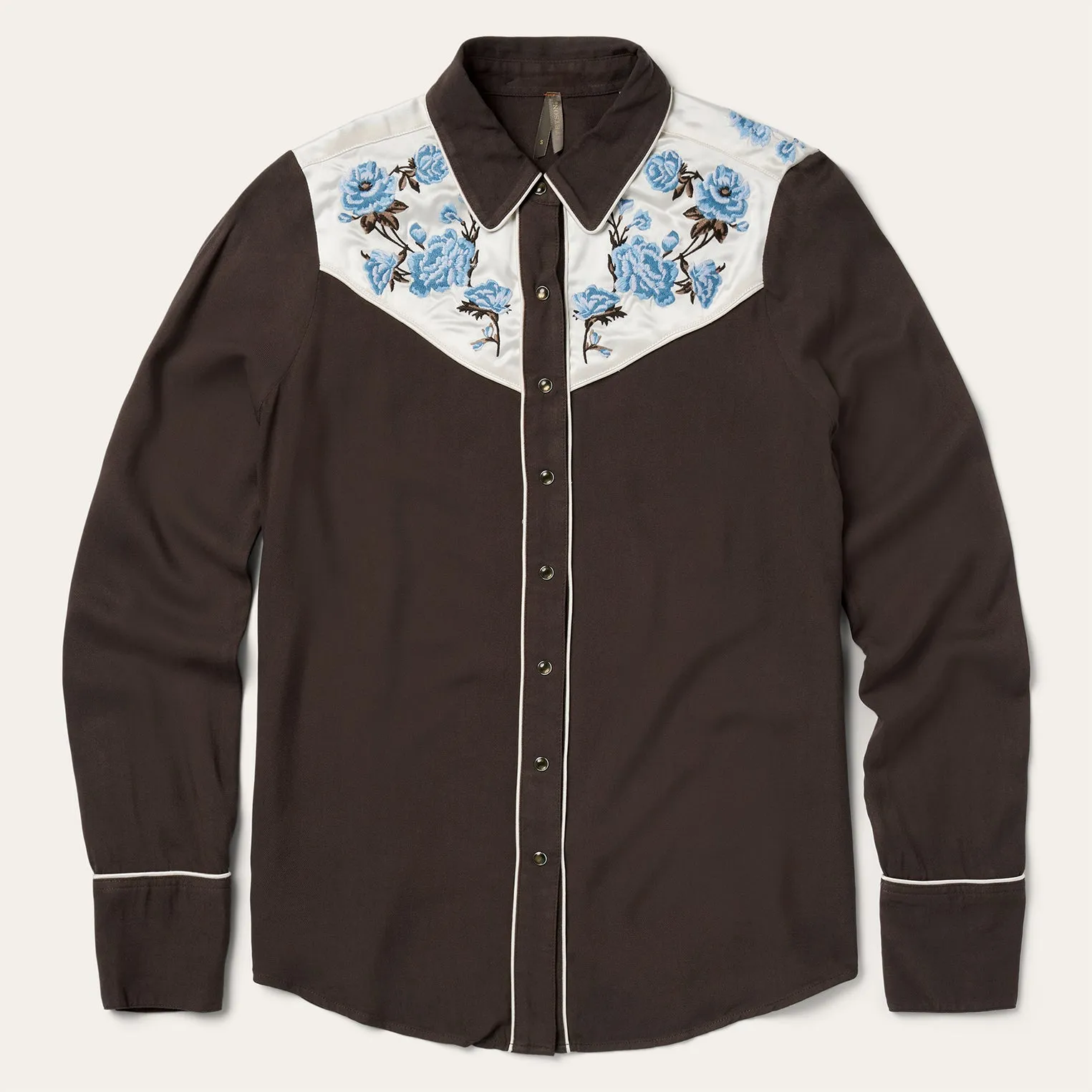 Embroidered Western Shirt -STETSON