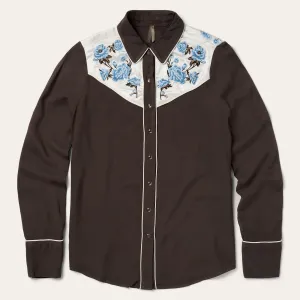 Embroidered Western Shirt -STETSON