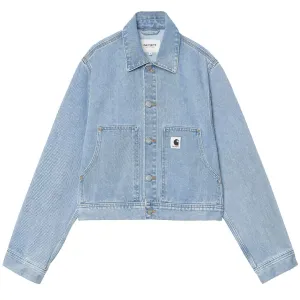 Exclusive Carhartt WIP Womens Arca jacket Blue Stone Bleached  Almost Gone!