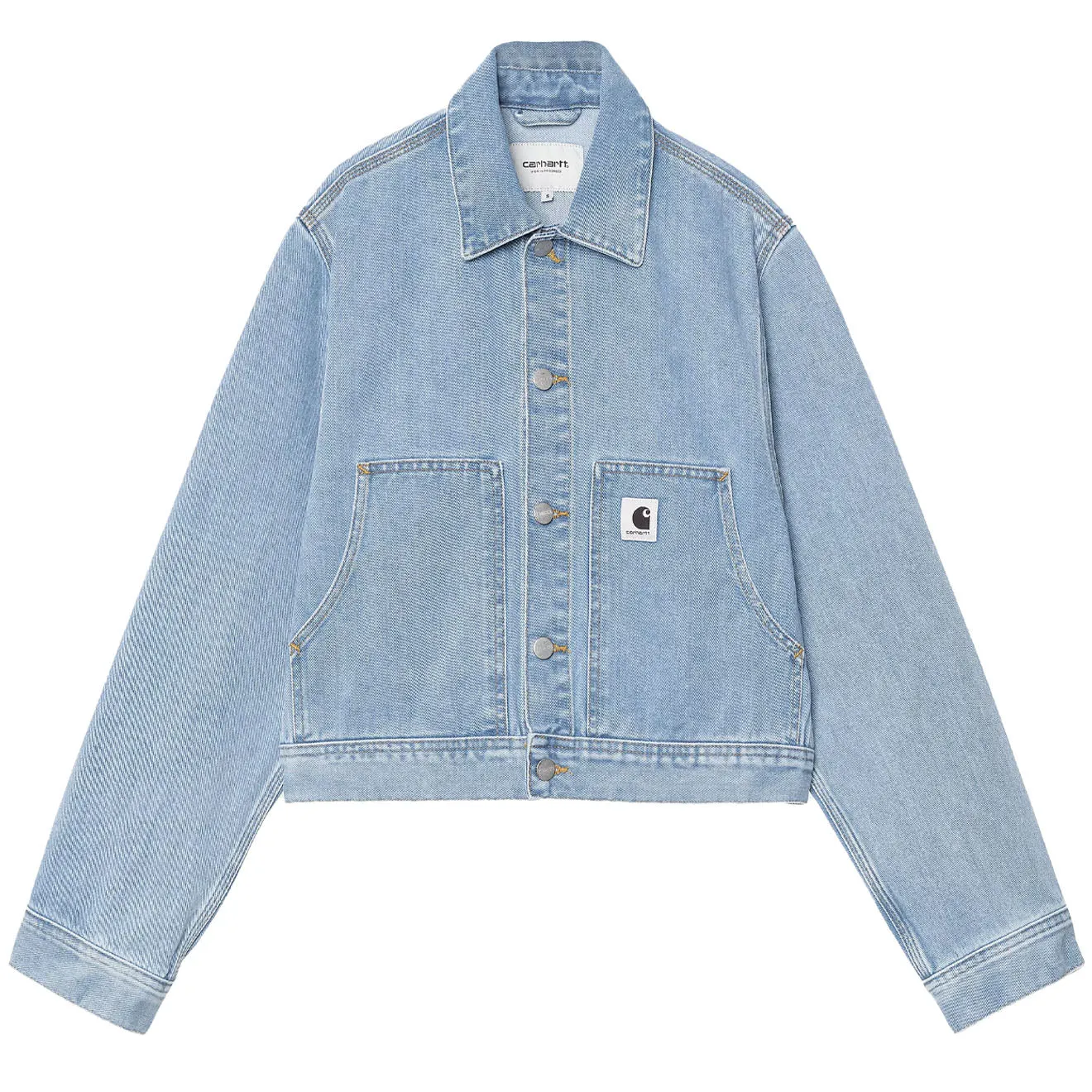 Exclusive Carhartt WIP Womens Arca jacket Blue Stone Bleached  Almost Gone!