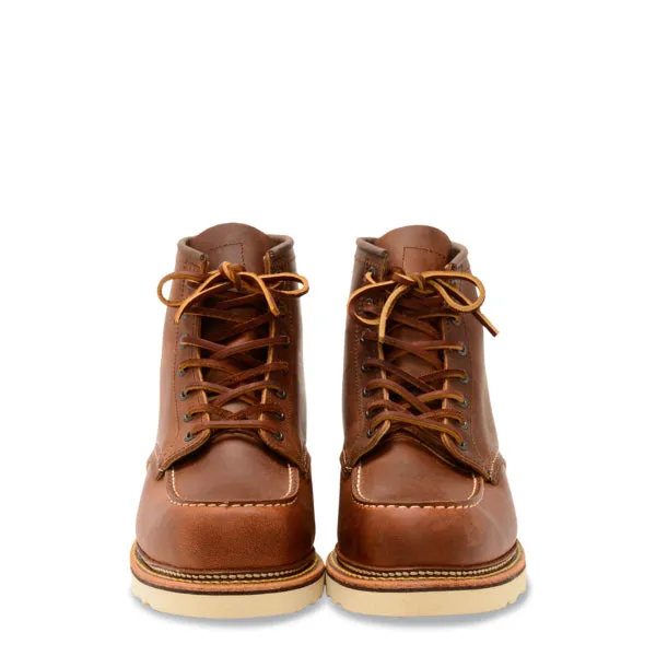 Exclusive Red Wing Classic 6 Inch Moc Toe Boots Copper Rough and Tough  Limited Stock!