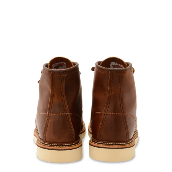 Exclusive Red Wing Classic 6 Inch Moc Toe Boots Copper Rough and Tough  Limited Stock!