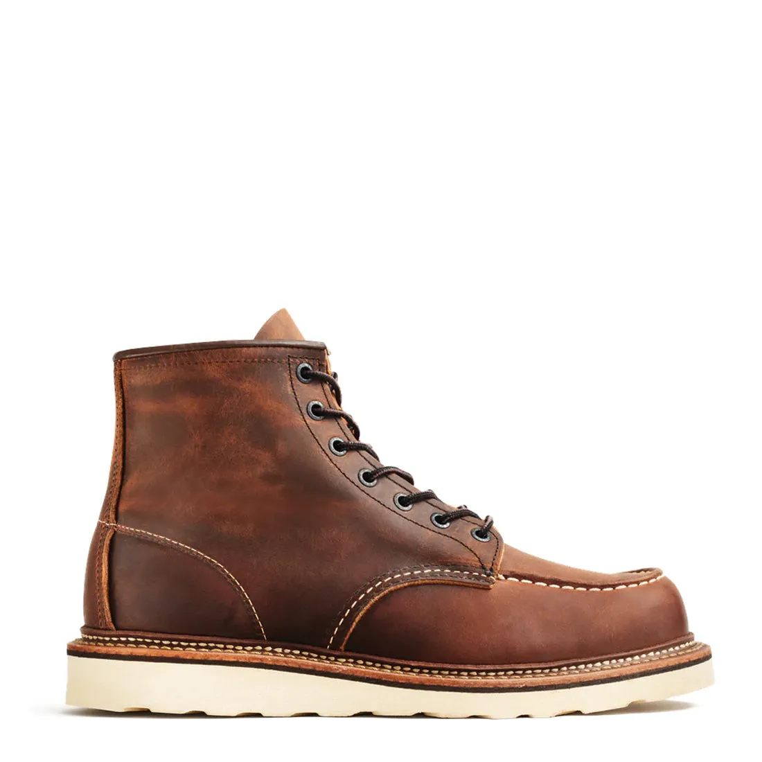 Exclusive Red Wing Classic 6 Inch Moc Toe Boots Copper Rough and Tough  Limited Stock!