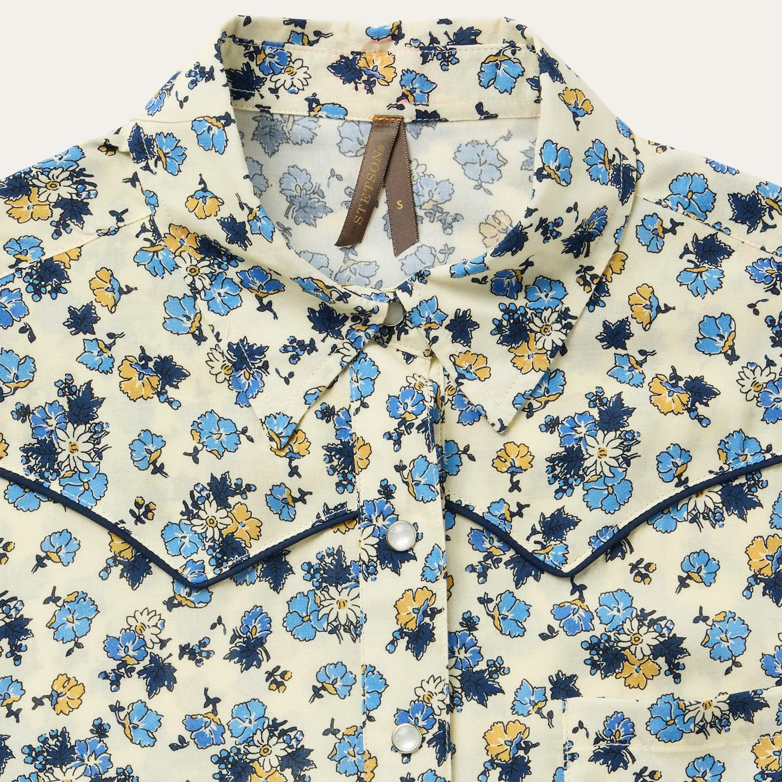 Field Flowers Print Shirt -STETSON