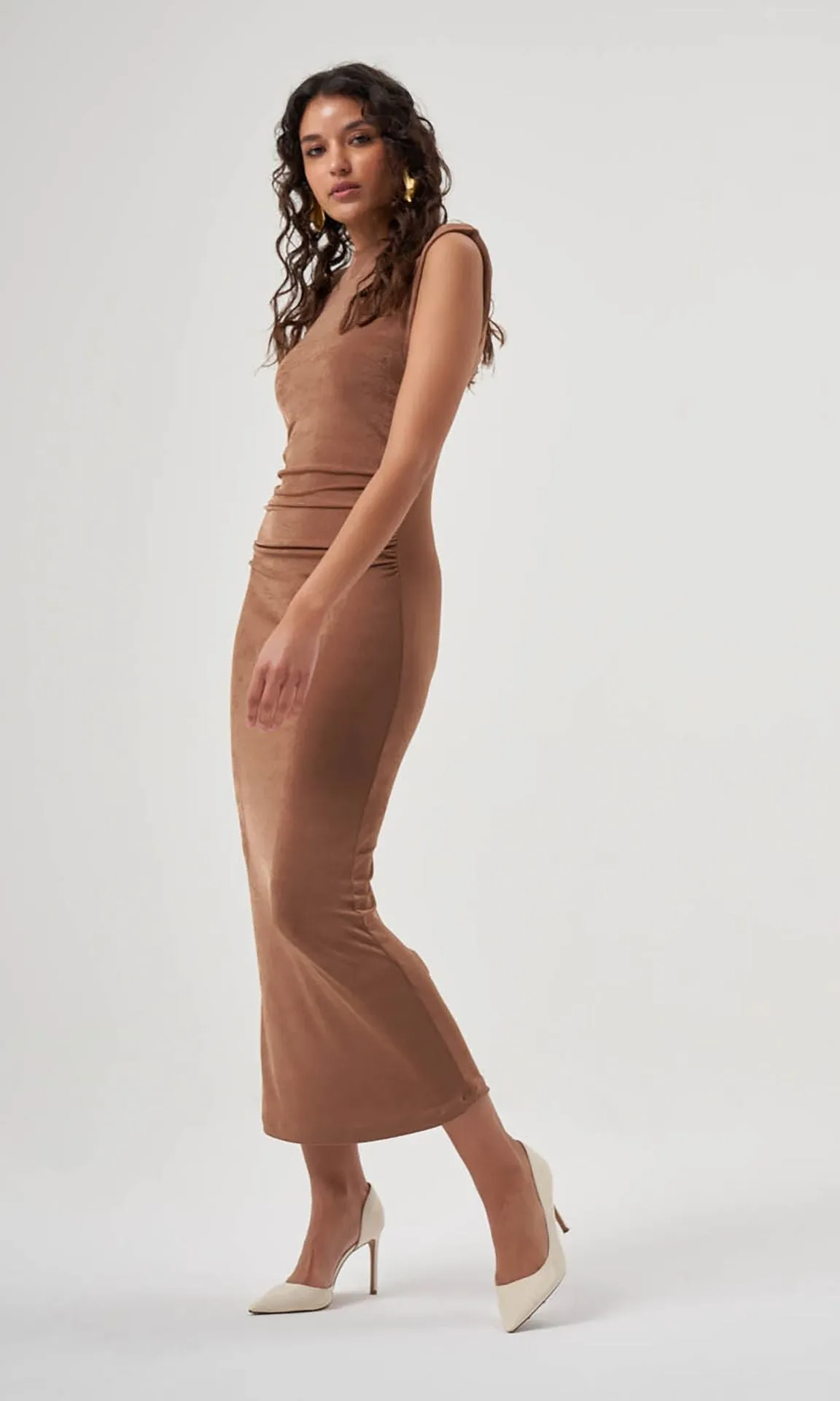 Flash Sale! Sleeveless Gathered Dress  Almost Gone!