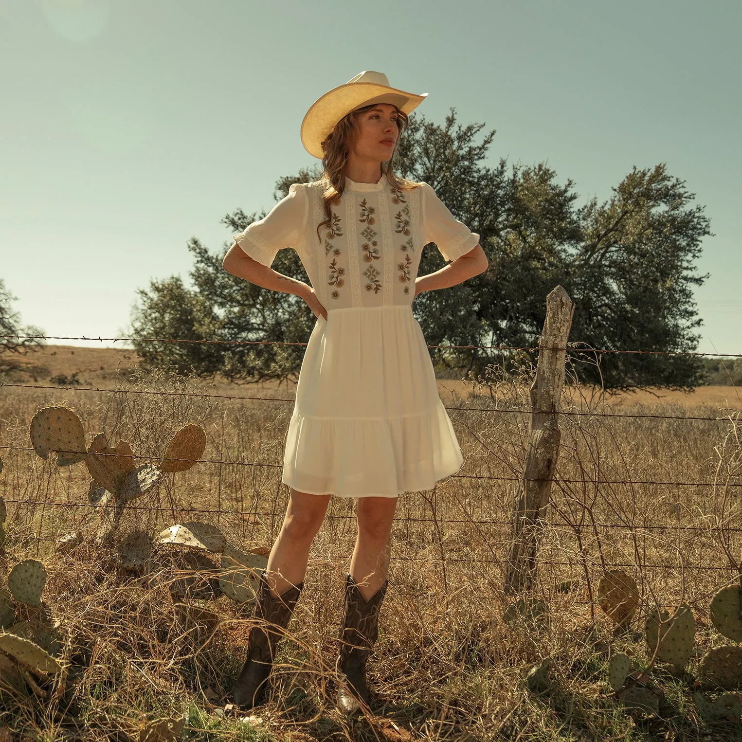 Flat Weave Dress -STETSON
