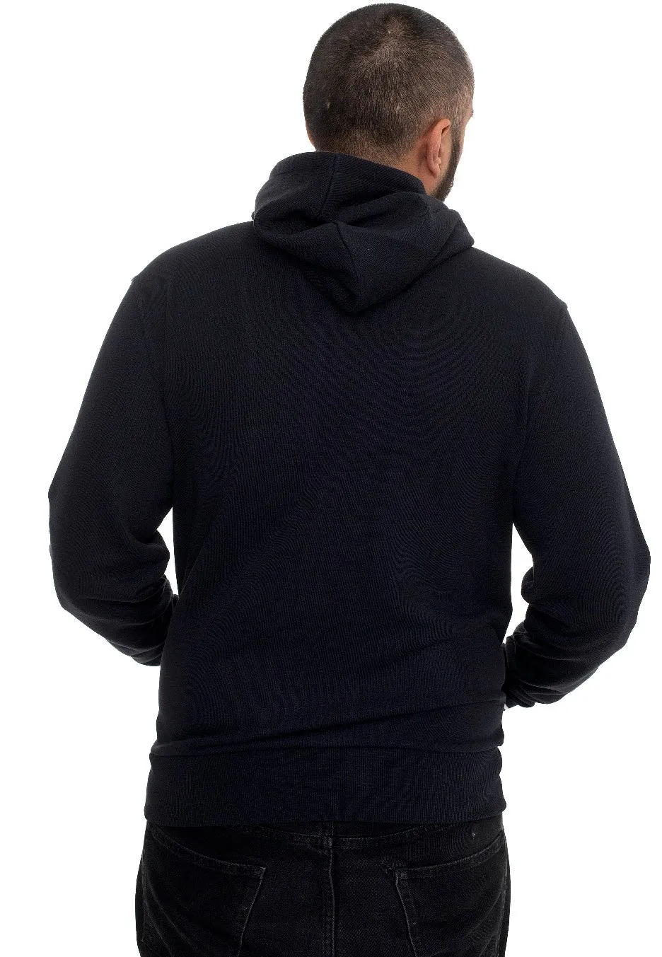 Fred Perry - Hooded Zip Through Navy - Zipper