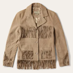 Fringe Suede Jacket -STETSON