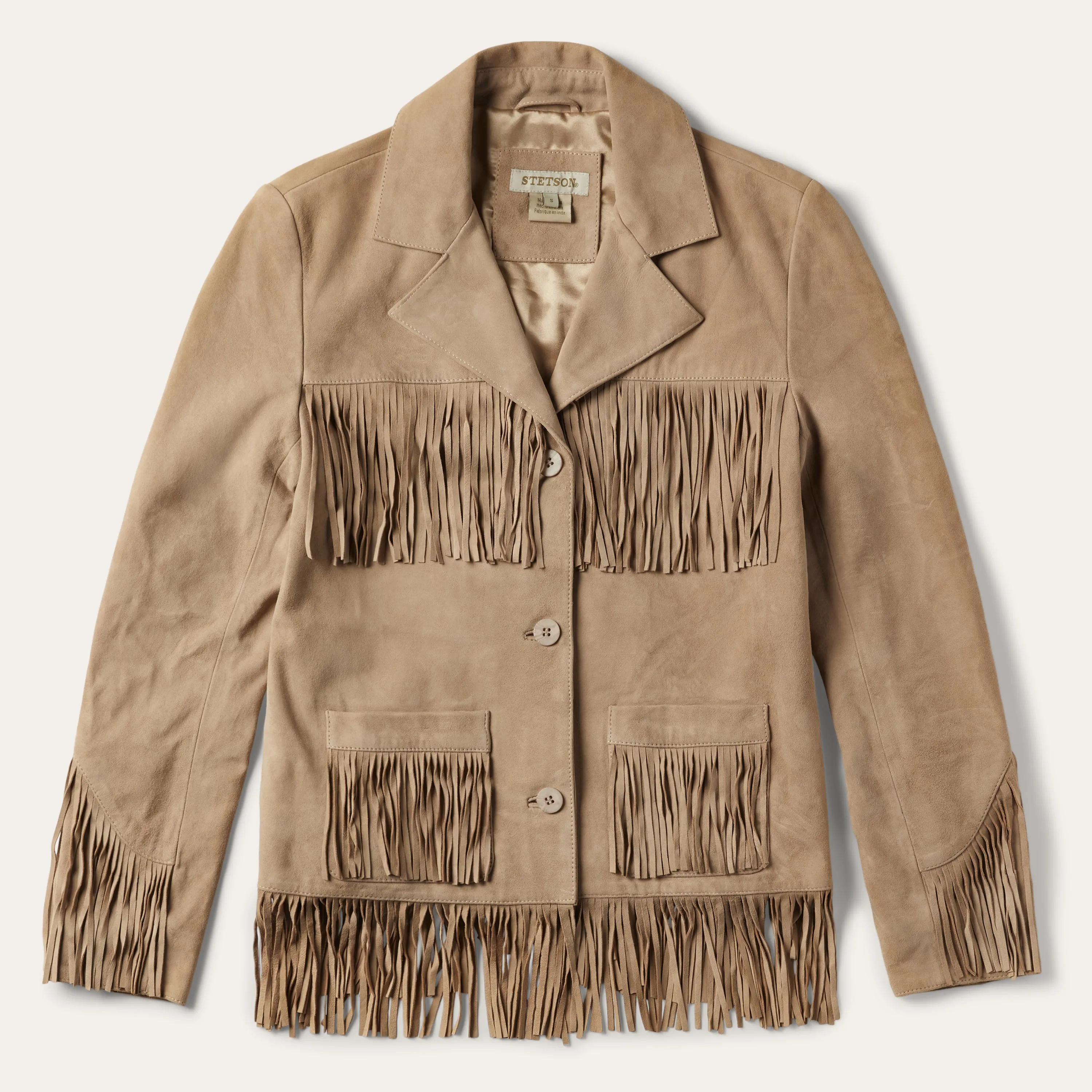 Fringe Suede Jacket -STETSON