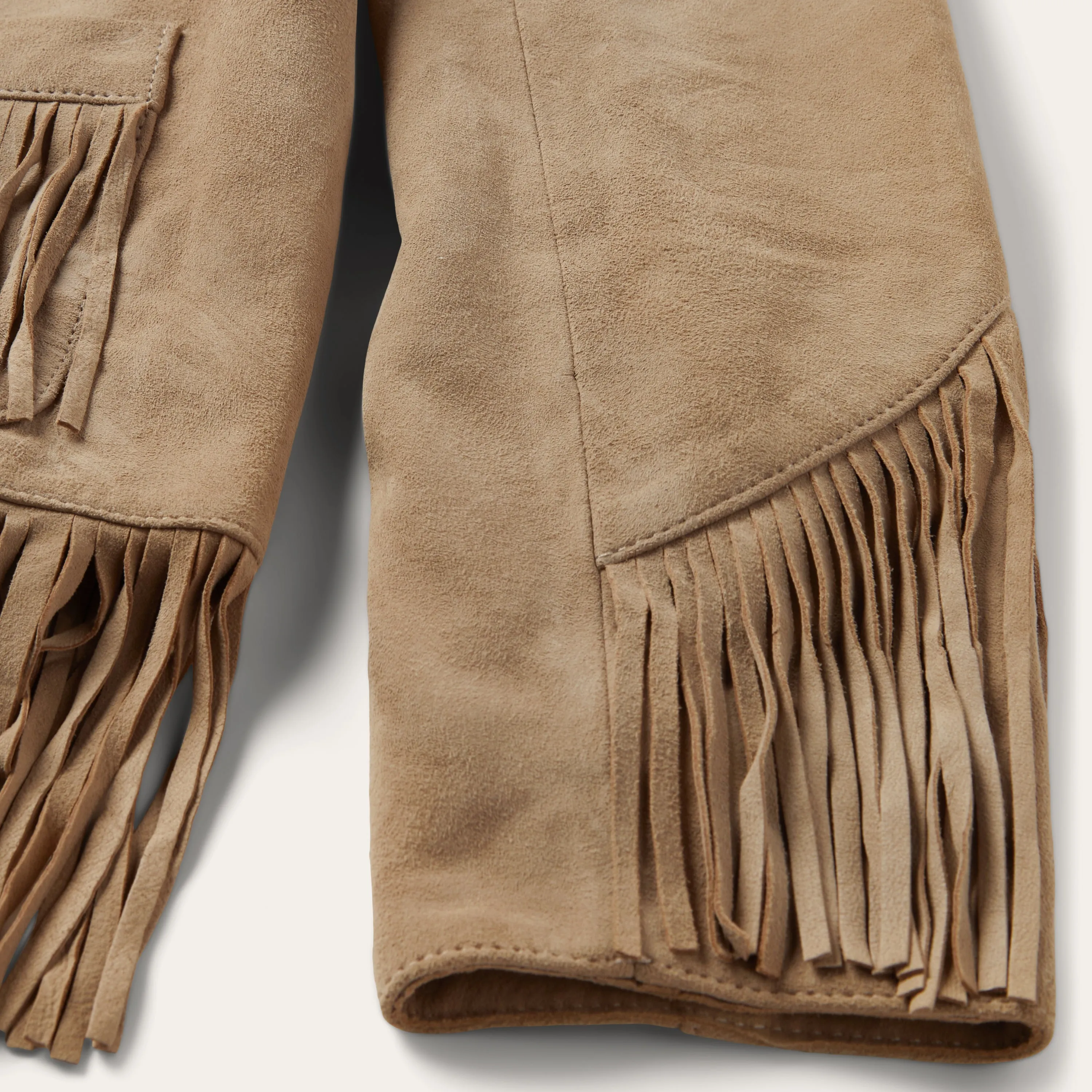 Fringe Suede Jacket -STETSON