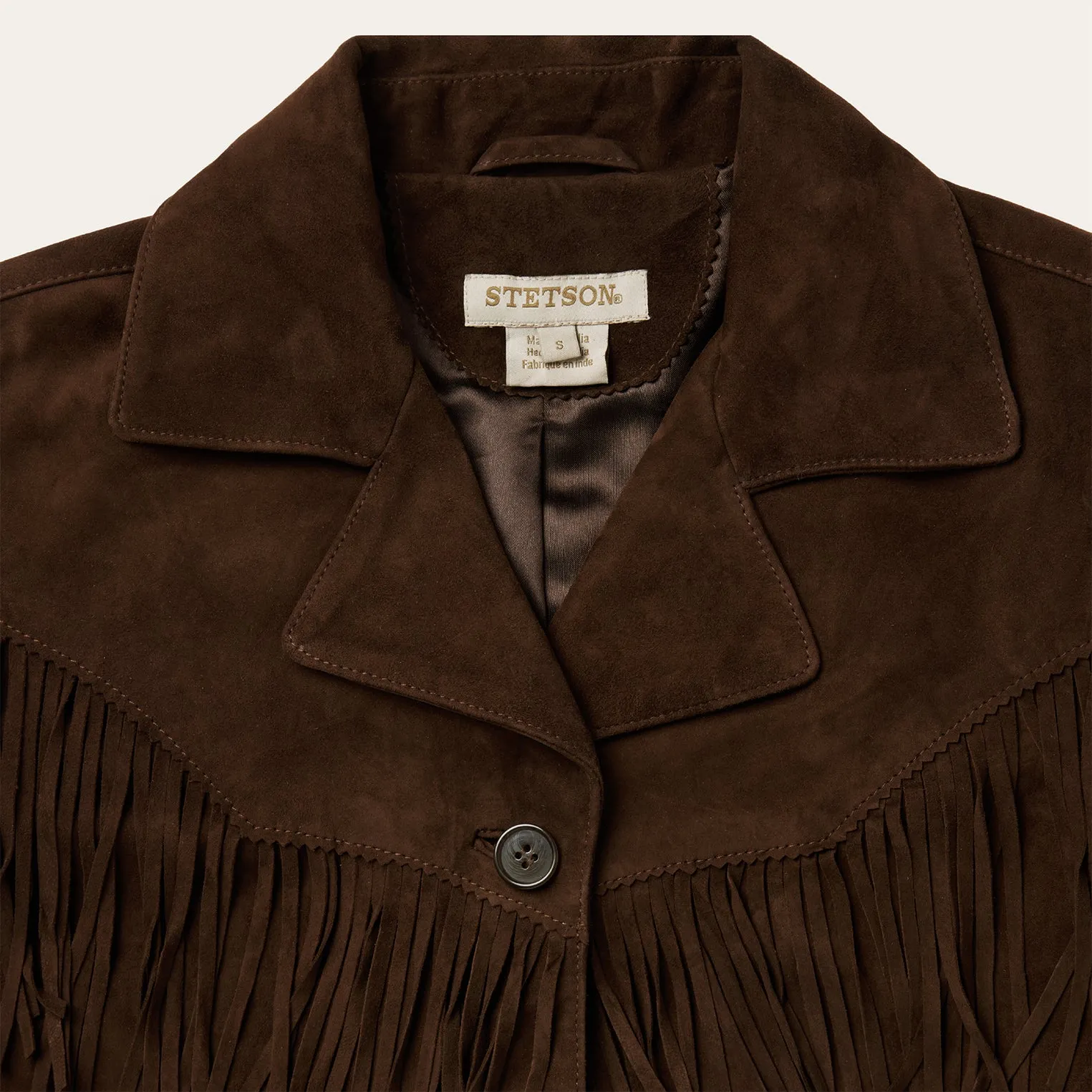 Fringe Suede Jacket -STETSON