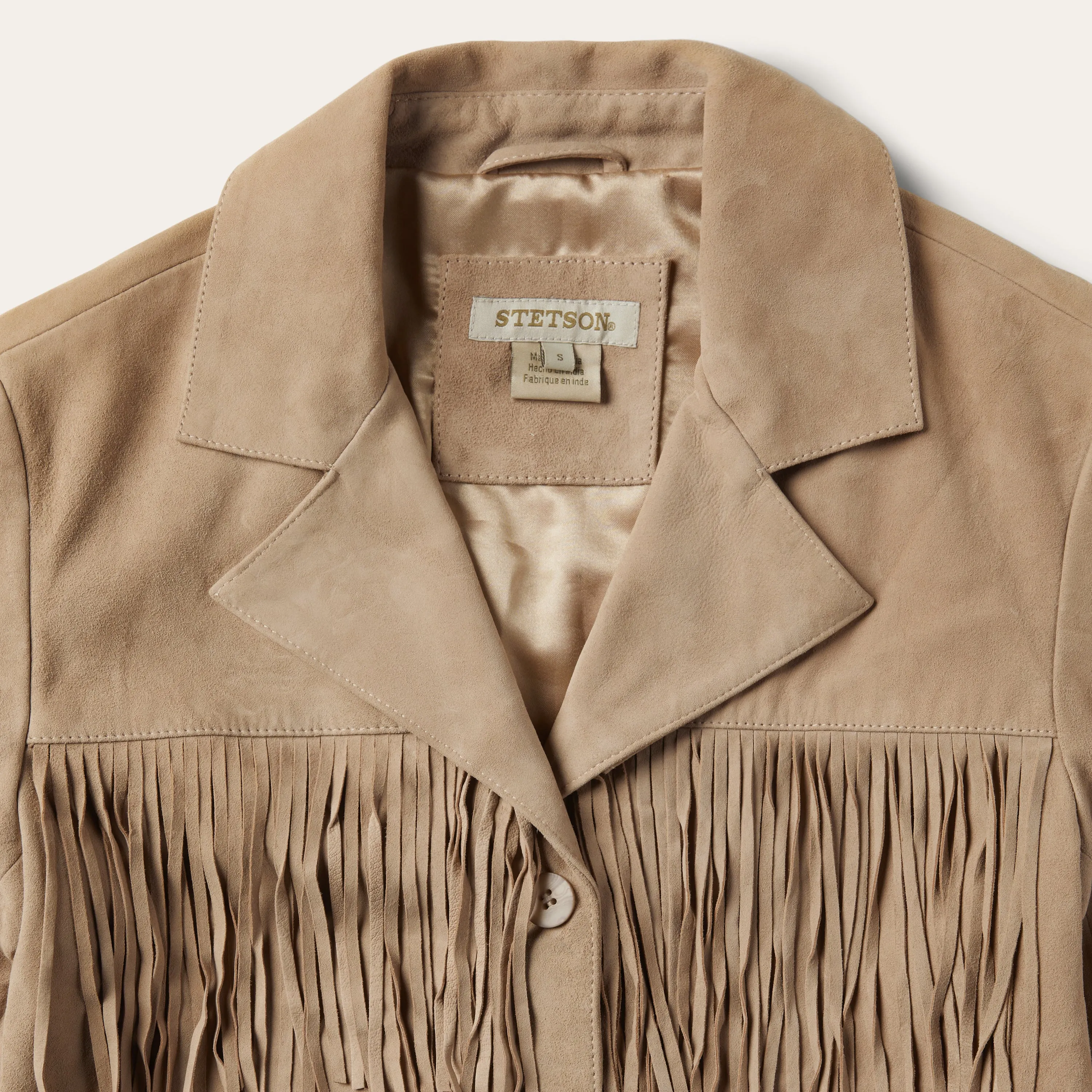Fringe Suede Jacket -STETSON