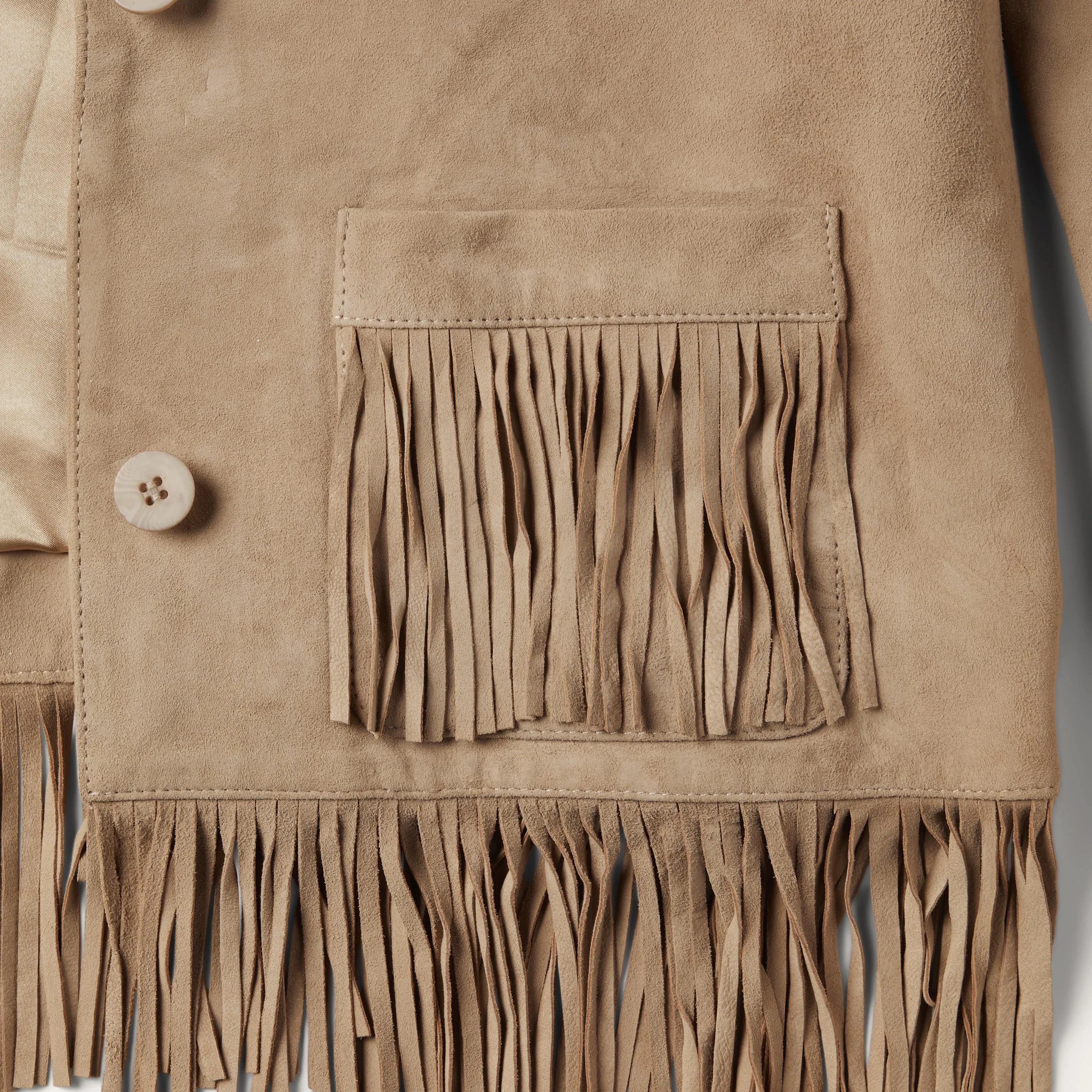Fringe Suede Jacket -STETSON