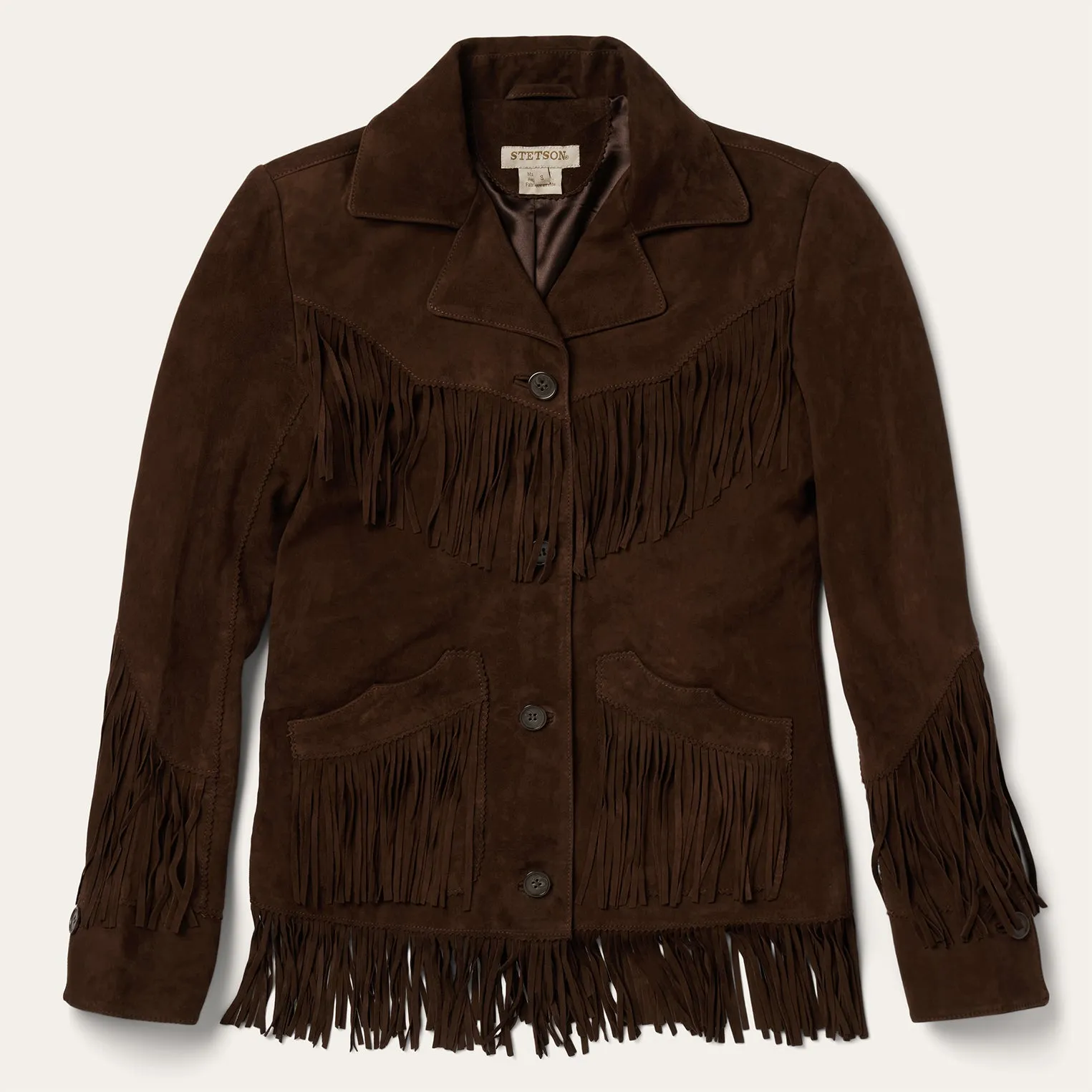 Fringe Suede Jacket -STETSON