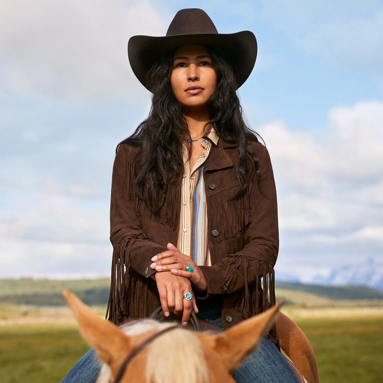 Fringe Suede Jacket -STETSON