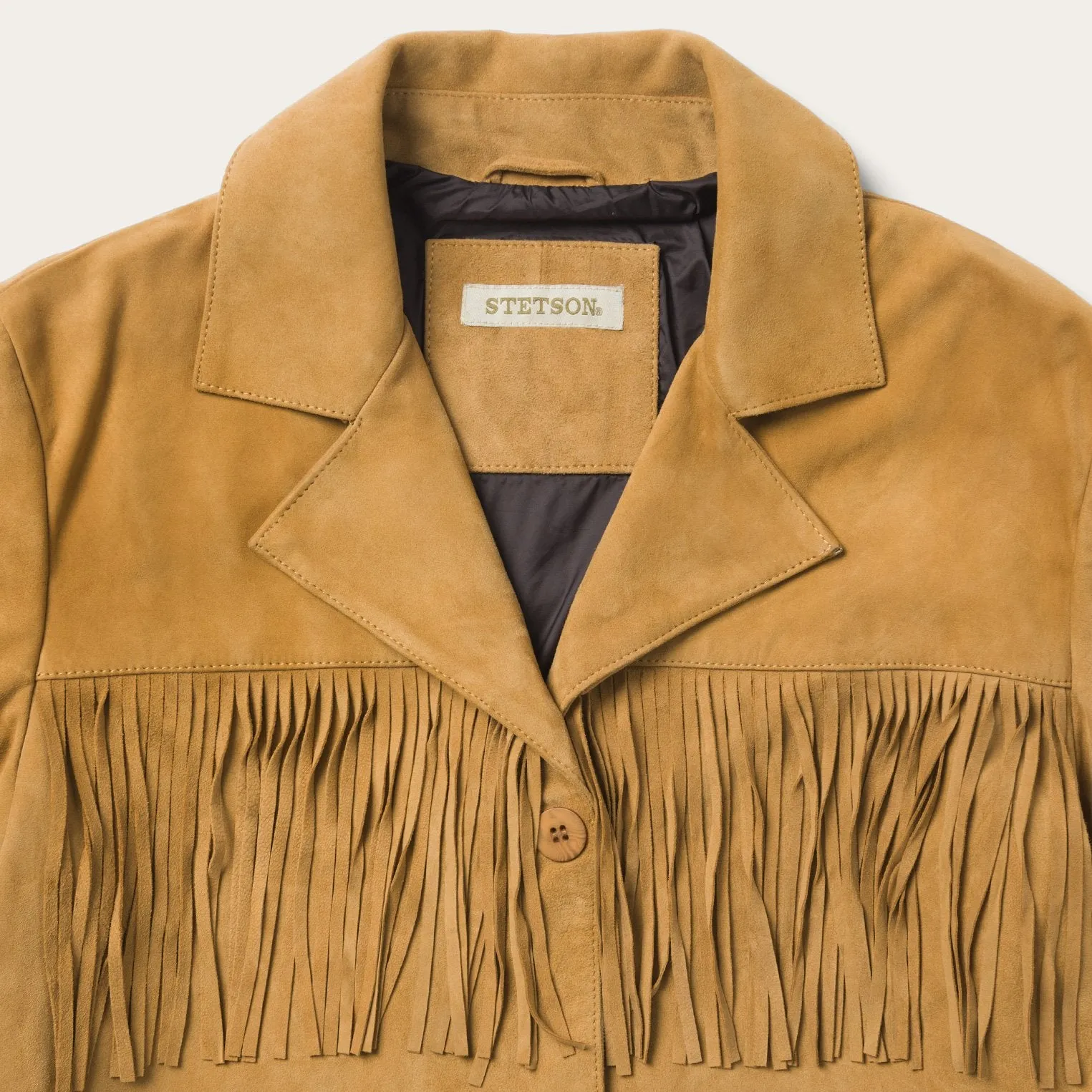 Fringe Suede Jacket -STETSON