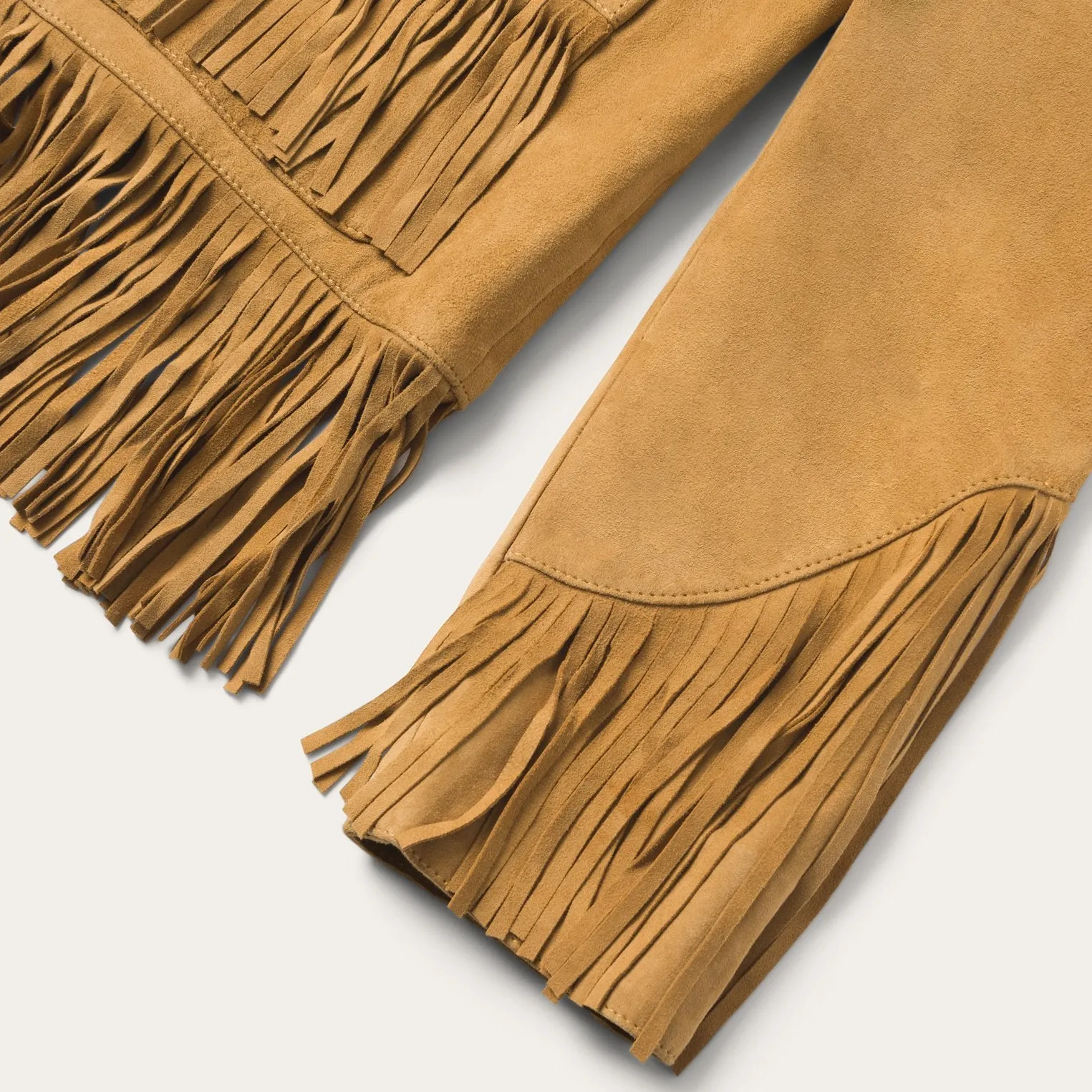 Fringe Suede Jacket -STETSON