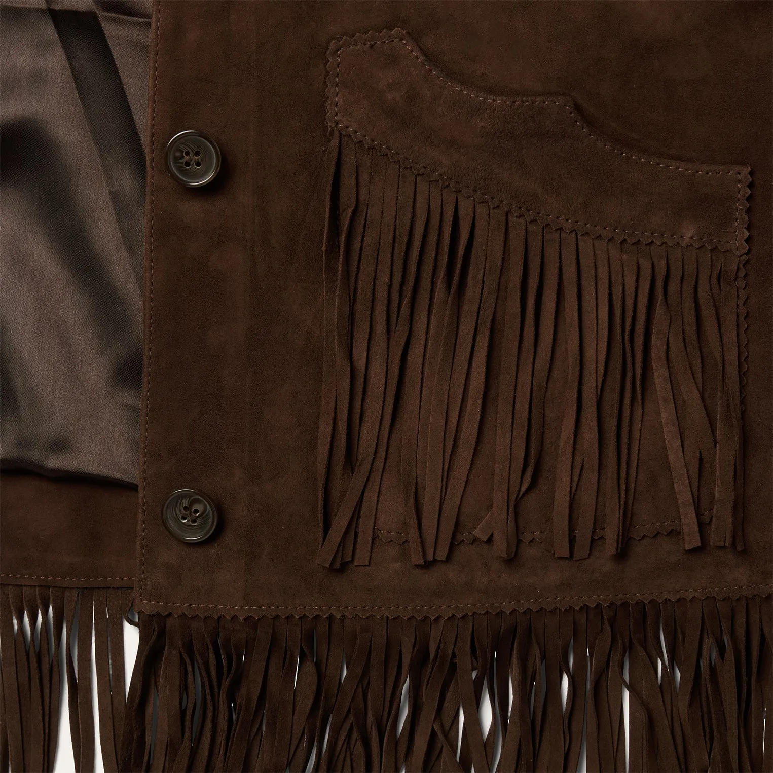 Fringe Suede Jacket -STETSON