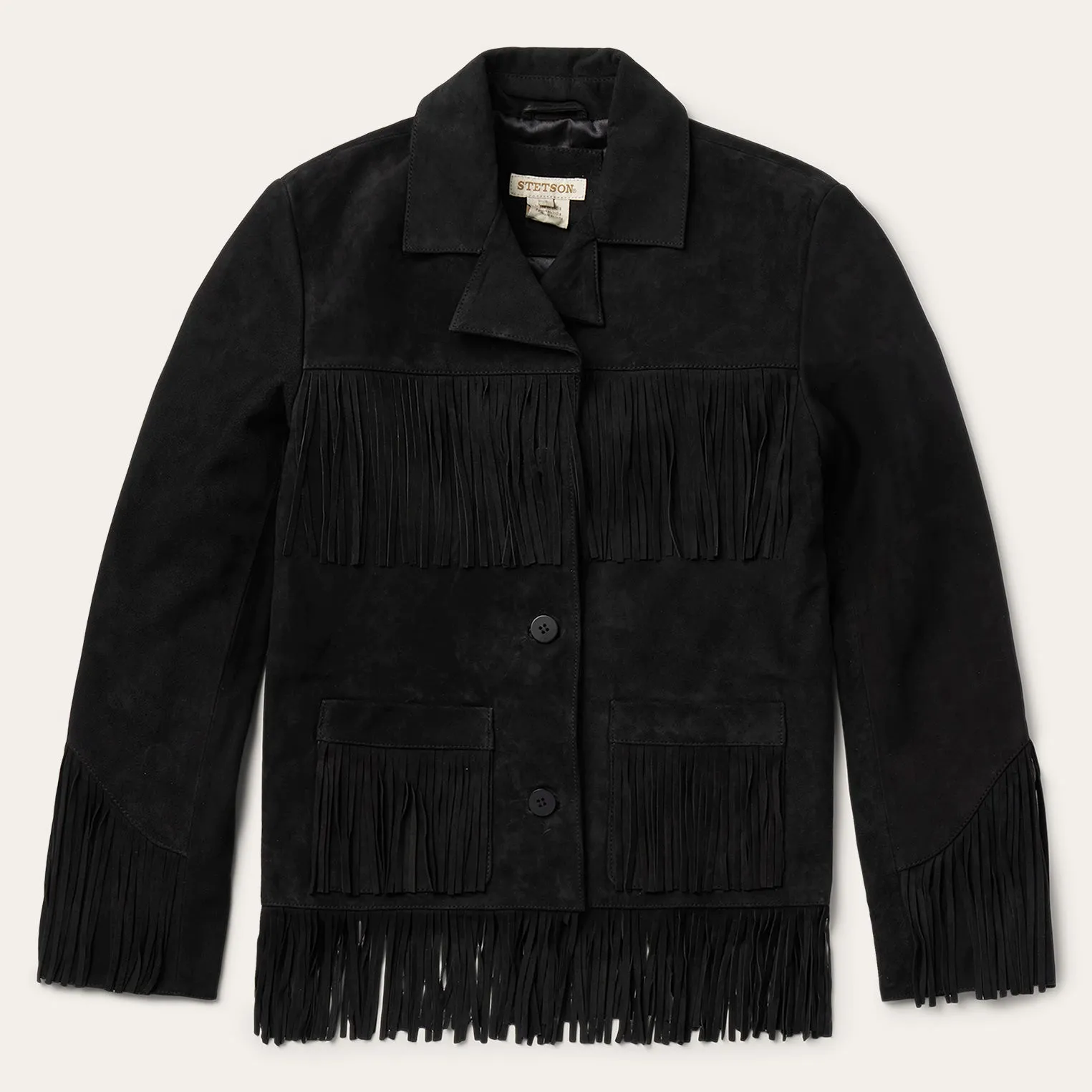 Fringe Suede Jacket -STETSON