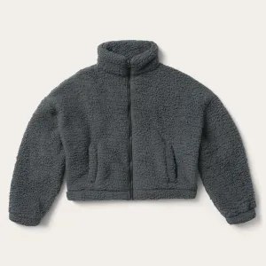 Fuzzy Teddy Bear Fleece Jacket -STETSON