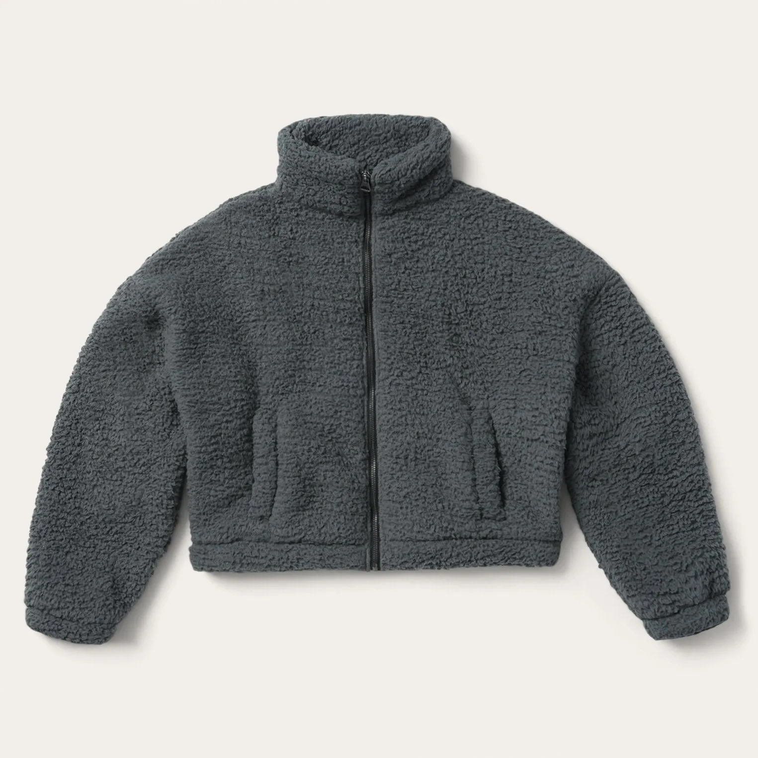 Fuzzy Teddy Bear Fleece Jacket -STETSON