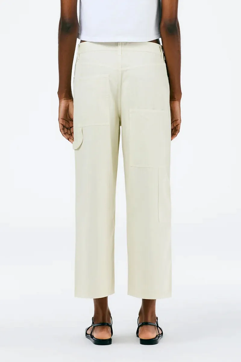 Garment Dyed Summer Twill Cropped Sam Jean