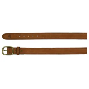 Georgia Boot Men's Brushed Brown Leather Belt