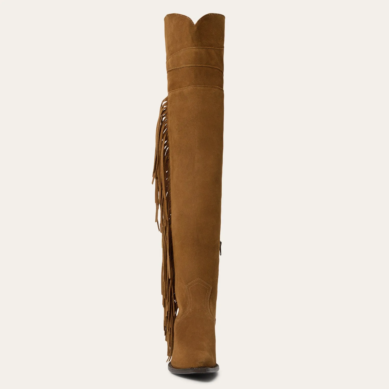 Glam Over-The-Knee Fringe Boot -STETSON