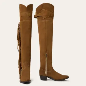 Glam Over-The-Knee Fringe Boot -STETSON