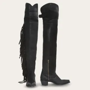 Glam Over-The-Knee Fringe Boot -STETSON