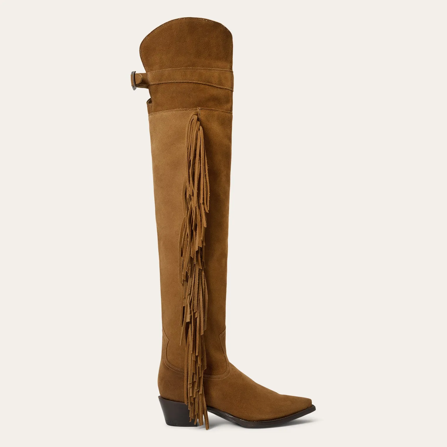 Glam Over-The-Knee Fringe Boot -STETSON