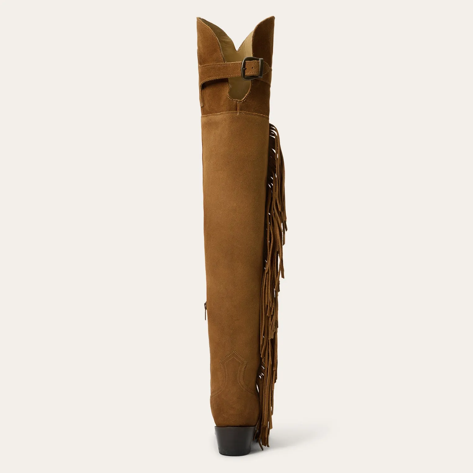 Glam Over-The-Knee Fringe Boot -STETSON
