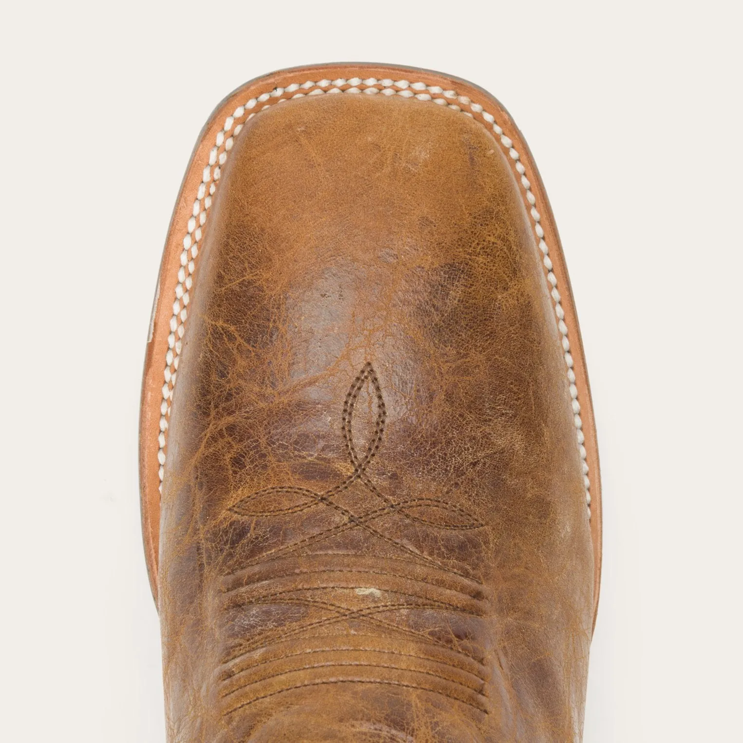 Goddard Burnished Blue & Brown Leather Boot -STETSON