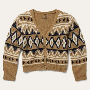 Gold Aztec Cardigan -STETSON