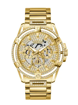 Gold King Crystal Watch Guess