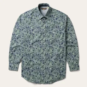 Greenspring Paisley Print Western Shirt -STETSON
