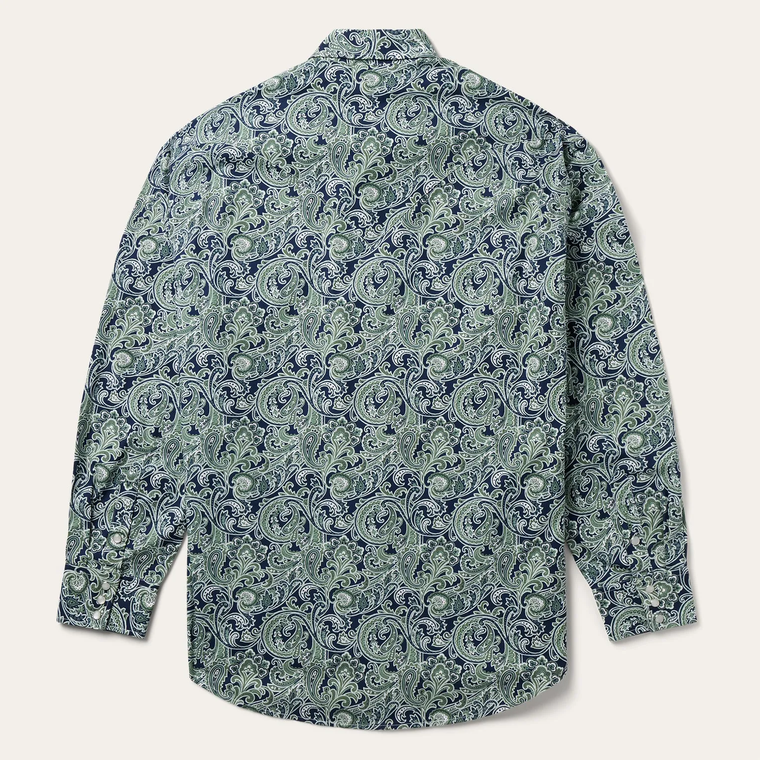 Greenspring Paisley Print Western Shirt -STETSON