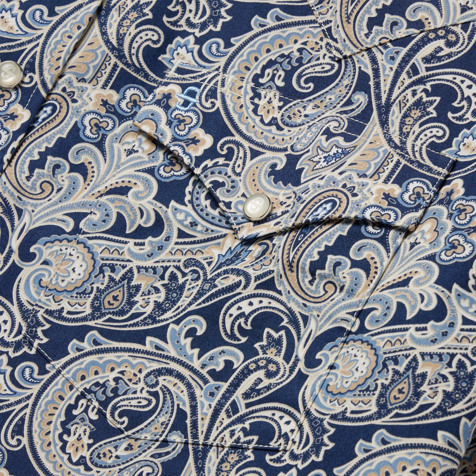 Greenspring Paisley Short Sleeve Western Shirt -STETSON
