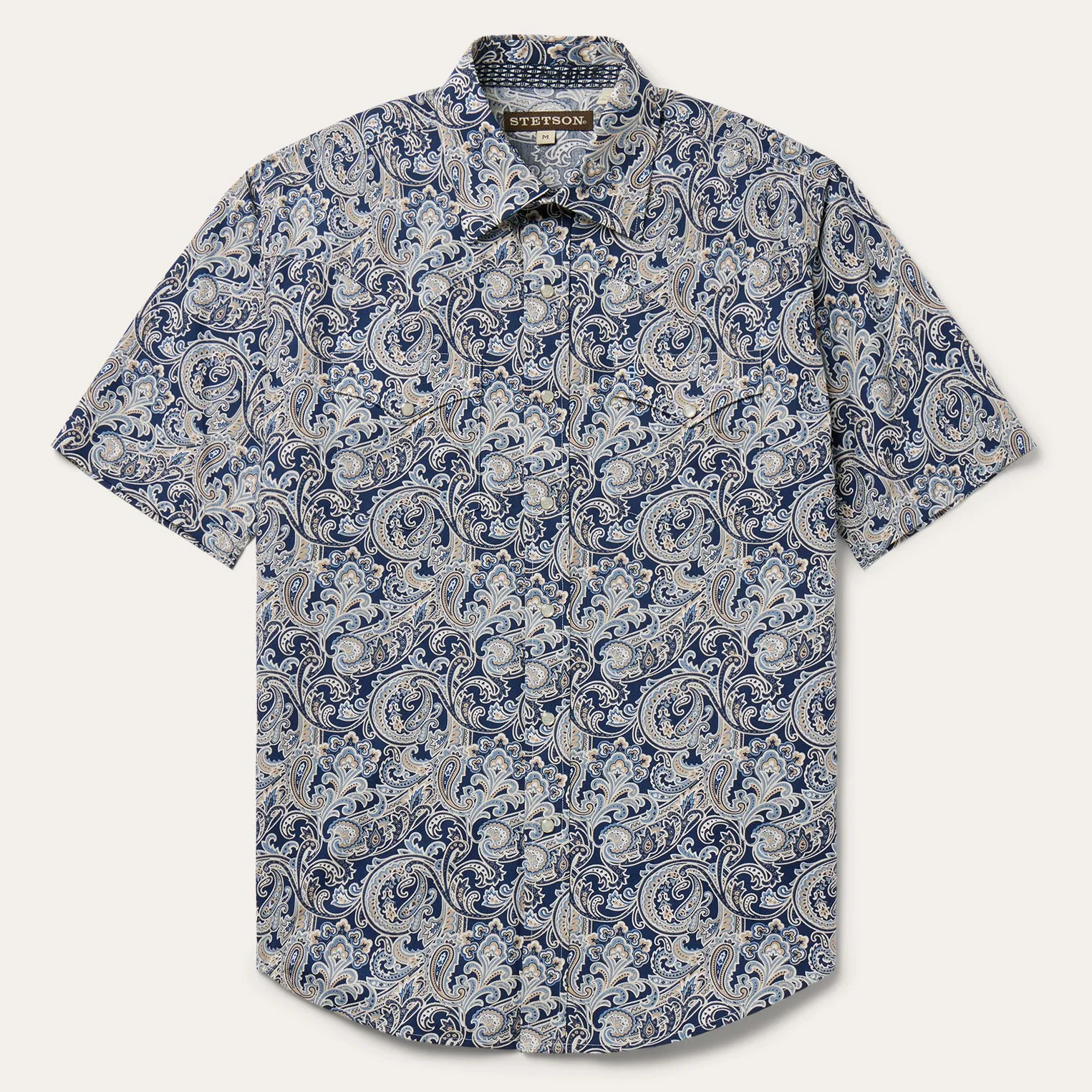 Greenspring Paisley Short Sleeve Western Shirt -STETSON