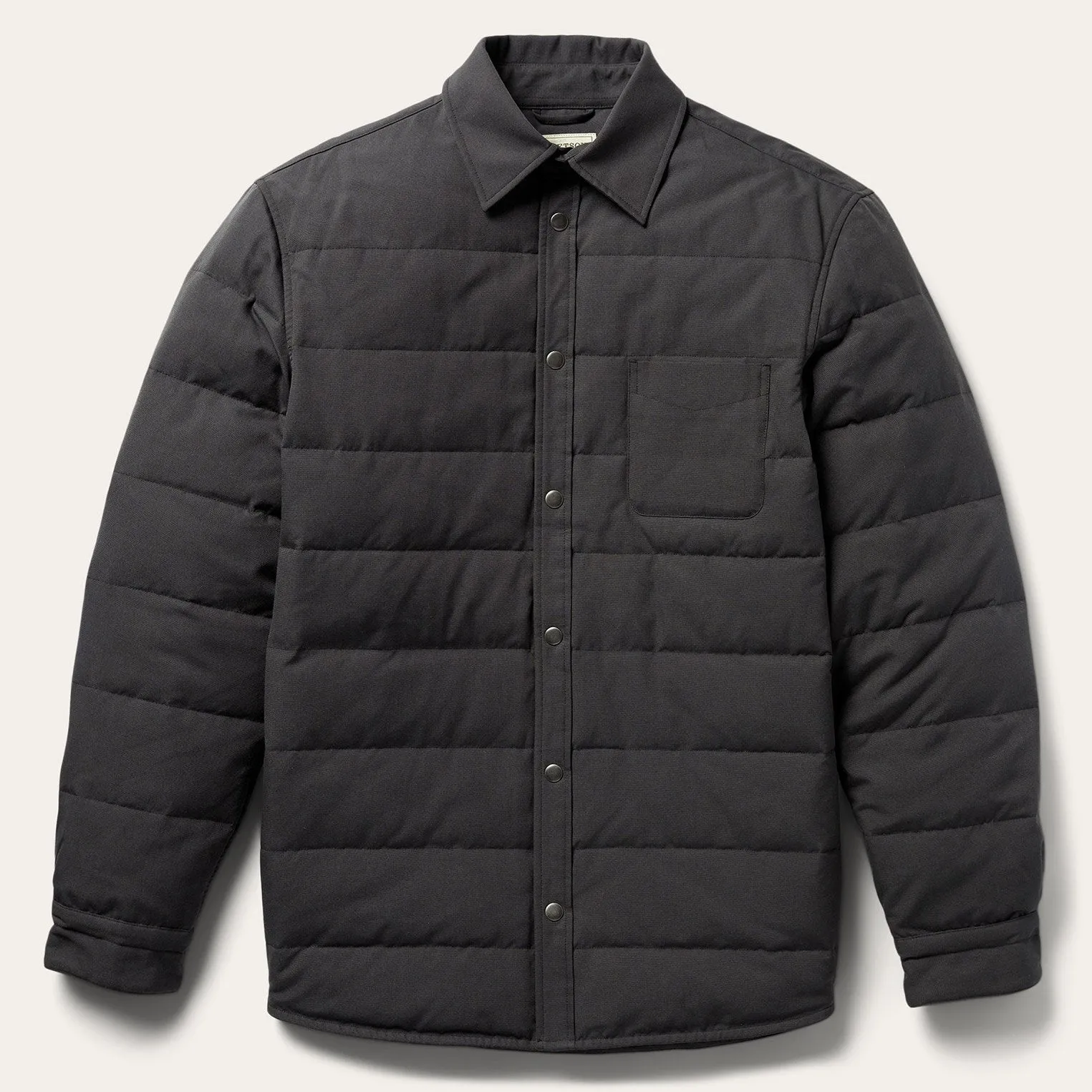 Grey Down Jacket -STETSON