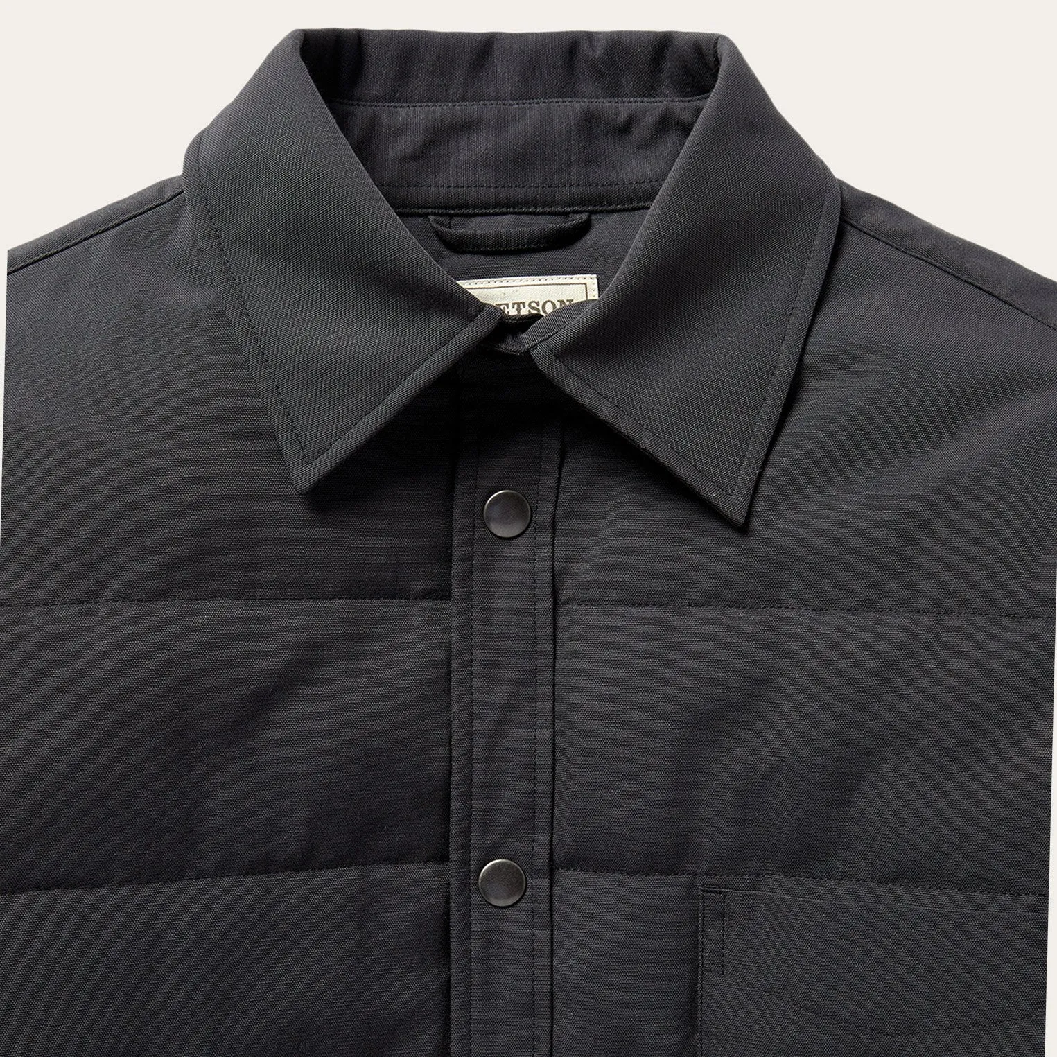 Grey Down Jacket -STETSON