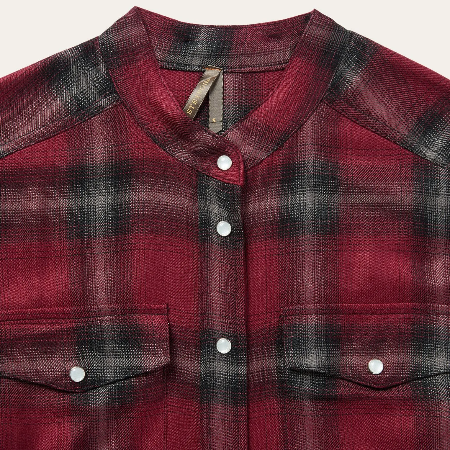Harvest Plaid Tie Dress -STETSON