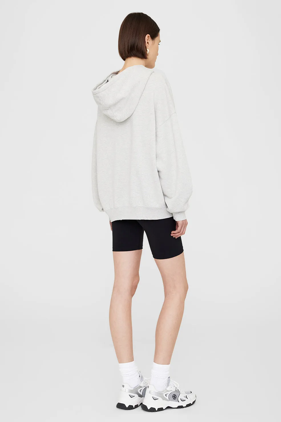 Harvey Sweatshirt - Heather Grey -ANINE BING