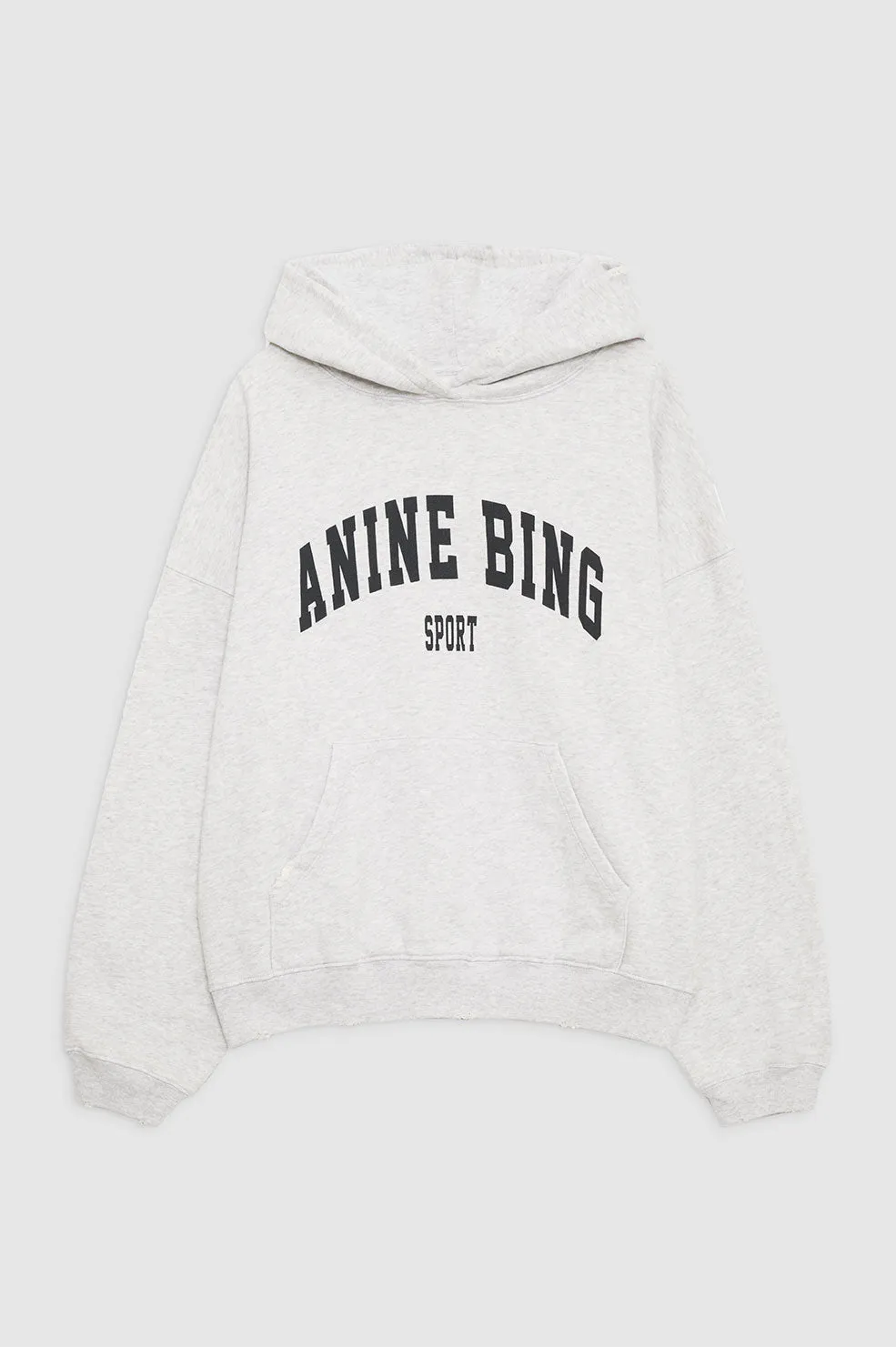 Harvey Sweatshirt - Heather Grey -ANINE BING