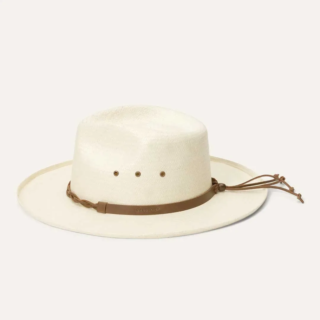 Helena Straw Fedora -STETSON