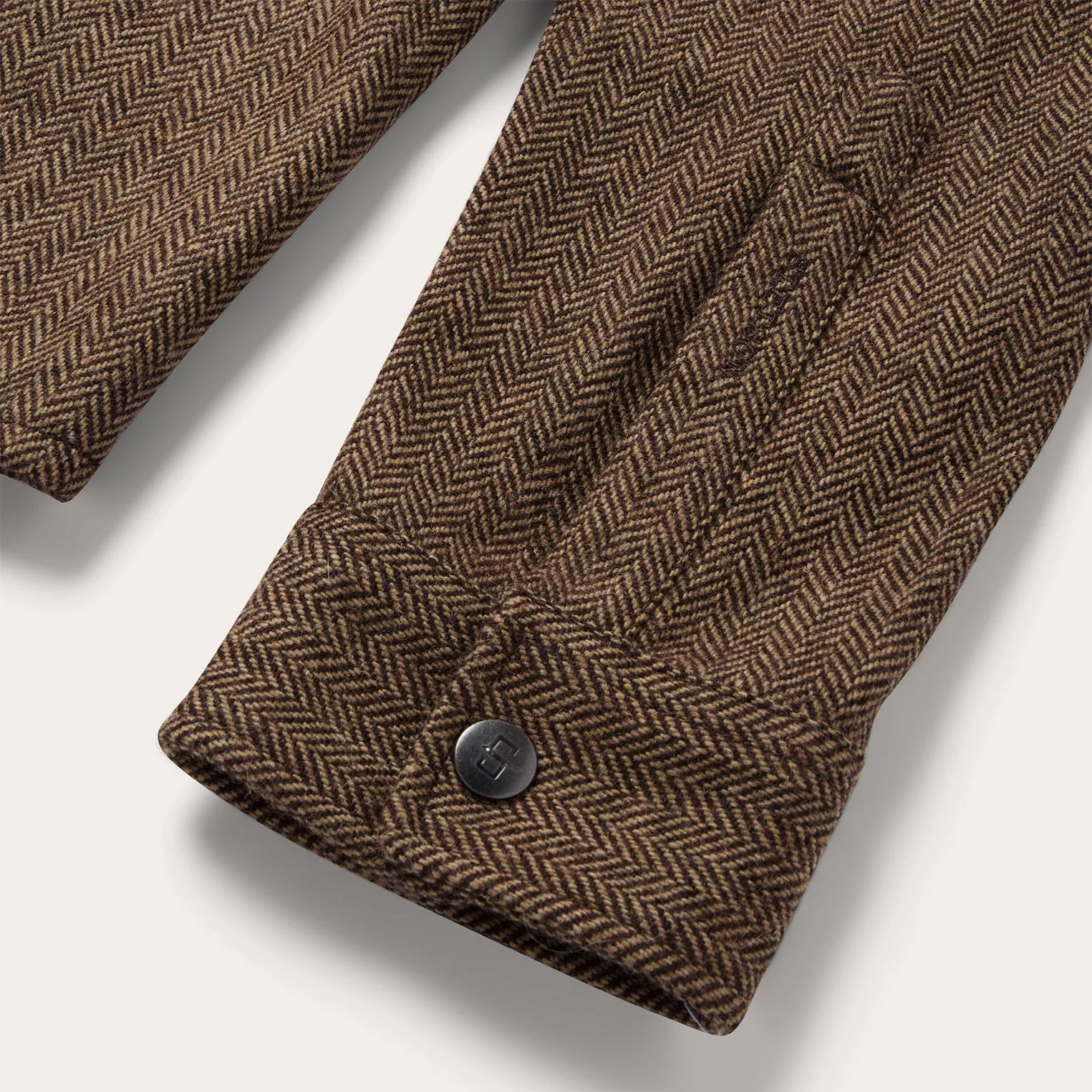 Herringbone Shirt Jacket -STETSON